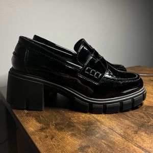 ASOS CHUNKY PLATFORM LOAFERS